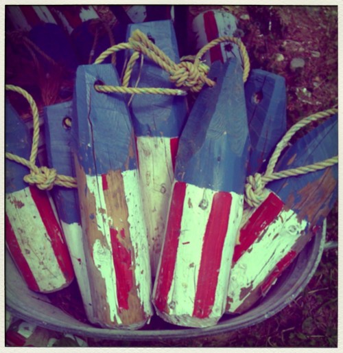 patriotic buoys